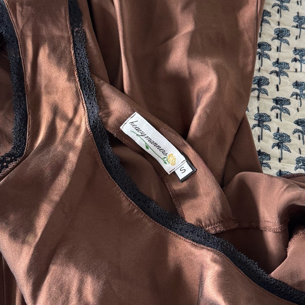 SILK Cherry St. Slip Dress - Picture 5 of 12